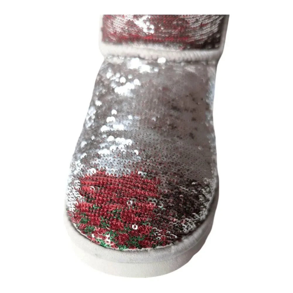 UGG Classic Short Sequin Winter Boot Size 7